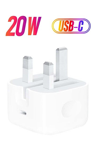 Generic 20W USB-C Fast Charger (UK 3-Pin)