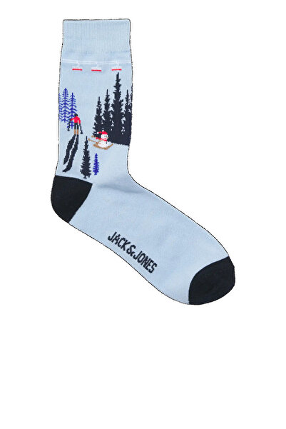 Jack & Jones 12284992 Men's Socks Jacskiing Landscape Socks 3 Pack