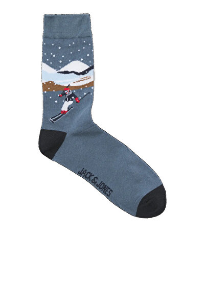 Jack & Jones 12284992 Men's Socks Jacskiing Landscape Socks 3 Pack