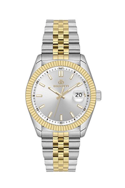 Bigotti Men's Wristwatch Esbg.B.10676-4 Metal Band 41 mm Case Diameter