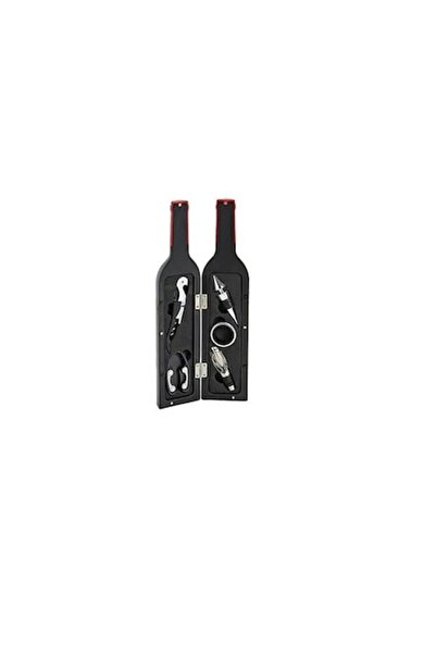OEM Set of wine accessories, 5 pieces, in a bottle-shaped box