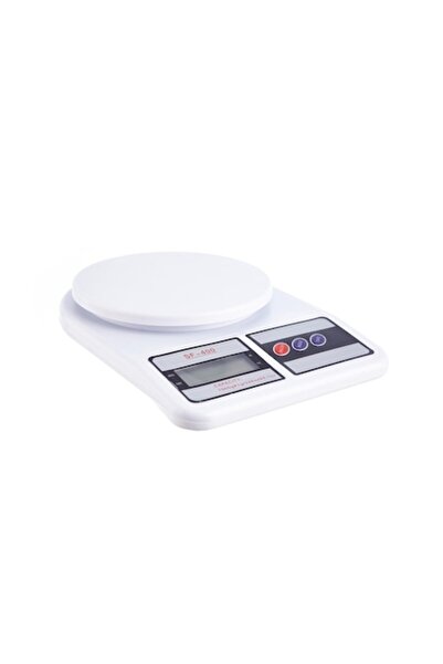bigshot Digital Kitchen Scale, SF400, max 7 Kg, Batteries Included, White