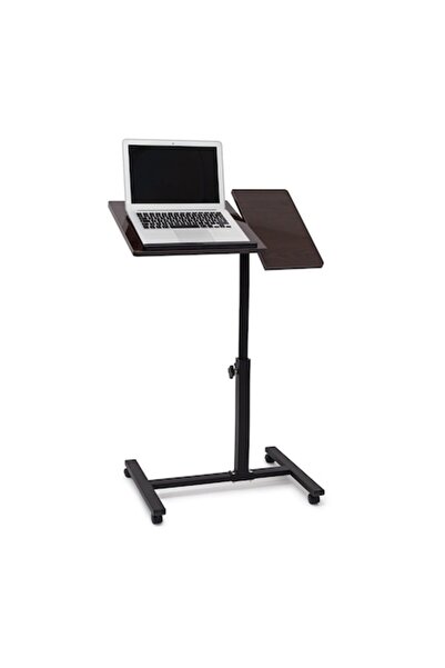 Relaxdays Suport laptop reglabil, Relaxdays, maro închis, 60 x 40,5 cm