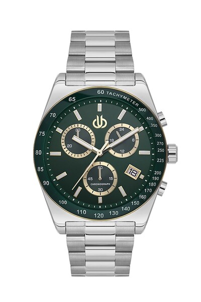 Bigotti Men's Wristwatch Esbg.B.10669-3 Metal Band 43 mm Case Diameter