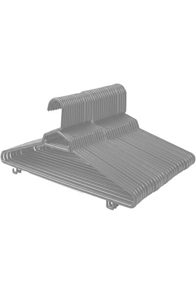 Ethic Solutions 36 قطعة من شماعات الملابس البلاستيكية الدائرية مقاس 17 بوصة 1...