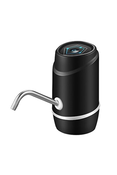 Vaxiuja Electric Water Jug Pump - Vaxiuja, USB Rechargeable, Silicone Tube, LED Indicator, Black