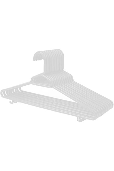 Ethic Solutions ١٢ قطعة من شماعات الملابس البلاستيكية الدائرية المتينة، مقاس ...