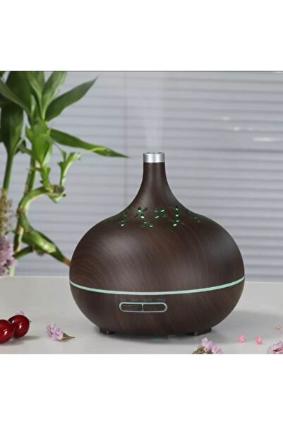 OEM Umidificator cu ultrasunete / difuzor de arome, 400 ml, alimentat de la rețea, stejar închis