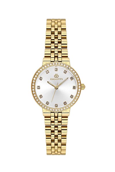 Bigotti Women's Wristwatch Esbg.B.10652-2 Metal Band 28 mm Case Diameter
