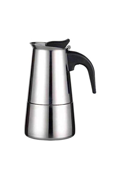OEM Stovetop espresso maker, 200ml, stainless steel, elegant compact design
