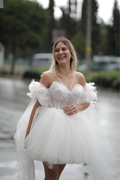 ÇİSEM MODA TÜTÜ AFTER GELİNLİK