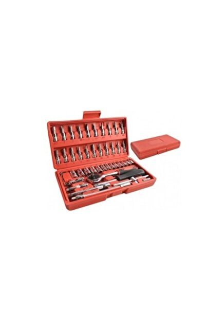 NO BRAND Set multifuncțional de chei tubulare și șurubelnițe (46 de piese)