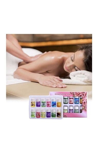 OEM Set of 12 essential oil bottles, various aromas, 3 ml