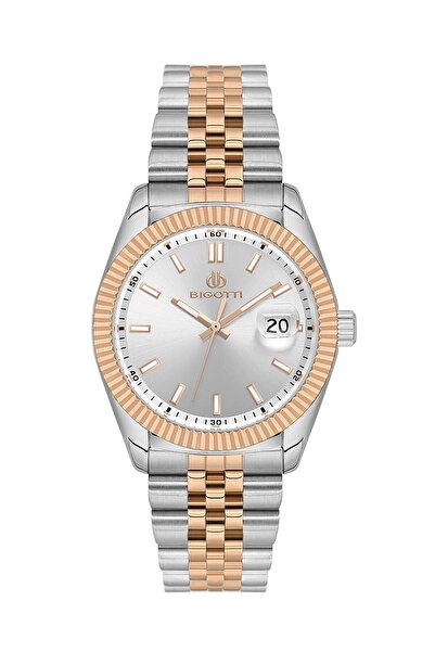 Bigotti Men's Wristwatch Esbg.B.10676-6 Metal Band 41 mm Case Diameter