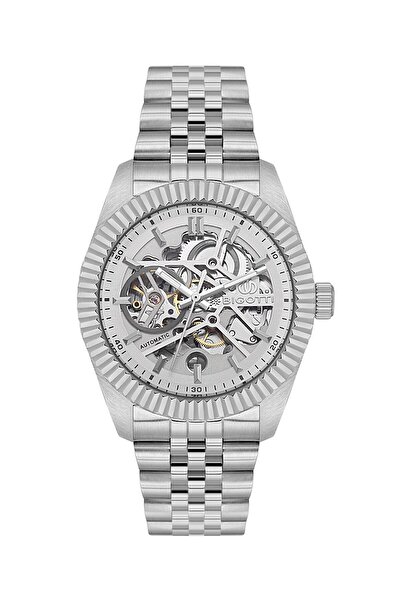Bigotti Men's Wristwatch Esbg.B.10674-1 Metal Band 41 mm Case Diameter