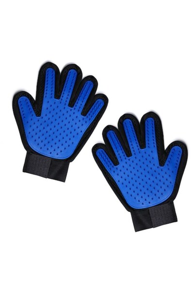 OEM Pet grooming glove, Blue/Black