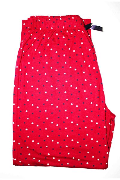 Made By me Plus Size Red Star Pattern Soft Pajama Bottoms