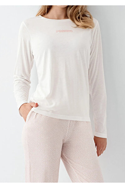 Loule Women's Clothing Cotton & Modal Long Sleeve Pajama Set L1.Ar.341.7.001