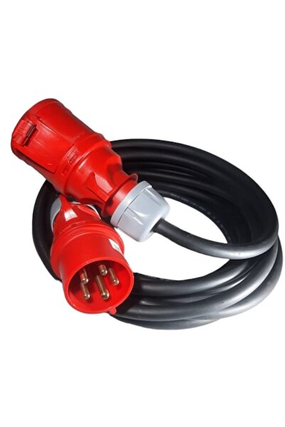 LEDO Cablu prelungitor trifazat 5m 5G2.5 H07RN-F 16A aprox. 11kW IP44