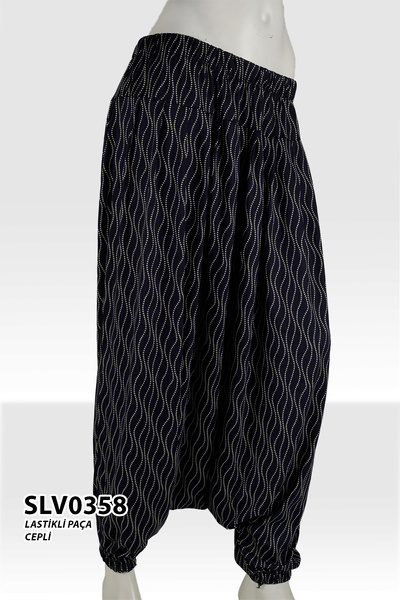 Viemor Viskon Lastik Palça Anadolu Şalvar (Cepli) SLV0358-11805
