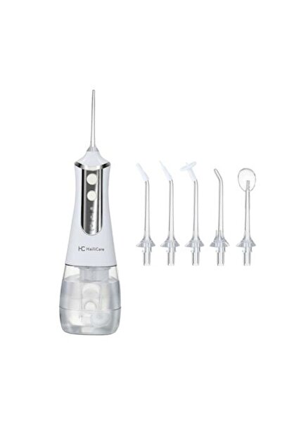 HAILICARE Irigator oral portabil, 5 moduri, rezervor de 350 ml, 5 duze, IPX6,...