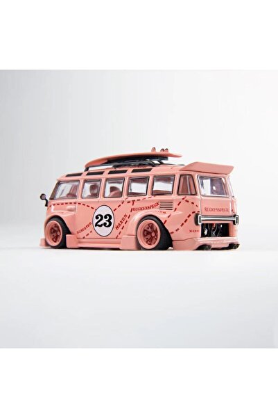 Beytor 1:24 Die-Cast Volkswagen Van (Pink, Modified Edition)