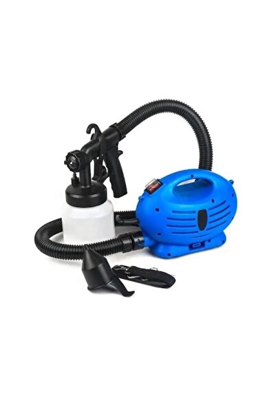 Boxely Electric Paint Sprayer, Black/Blue, 650 W, 4 Nozzles, 800 ml