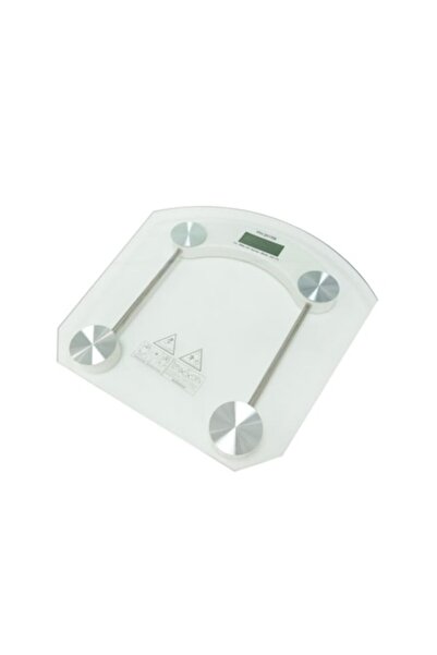 Palmonix Cântar electronic de baie cu sticlă securizată, afișaj LCD, capacita...