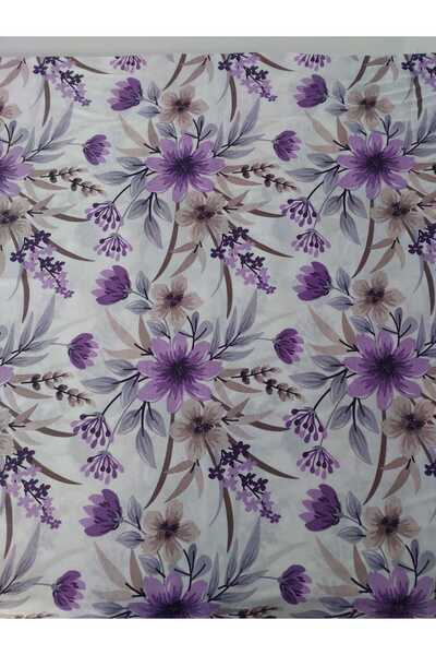 Madame Home Violet Dreams Постільна білизна з квітковим візерунком, з еластичним простирадлом