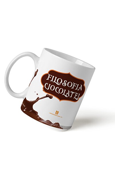 Editura Cetatea de Scaun Philosophy of Chocolate Mug
