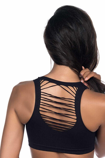 Sepetiva Black emay 4051 gathered bustier
