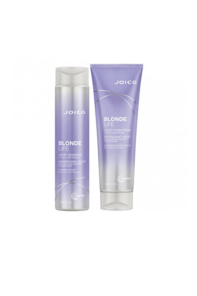 JOICO Pachet Sampon si Balsam Blonde Life Violet, 300 ml + 250 ml,