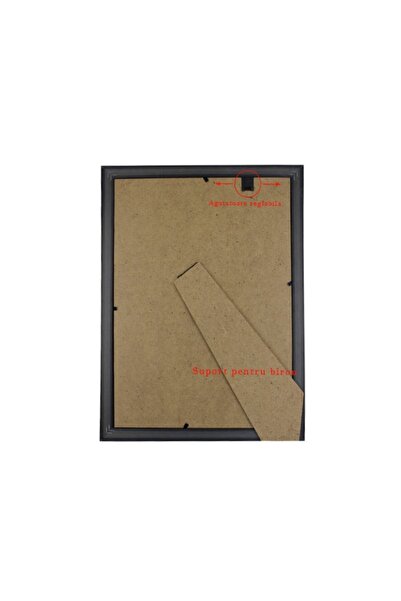 OEM A4 photo frame, black and gold