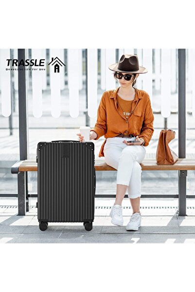 TRASSLE Luggage Sets, Expandable Hardshell Luggage, 4-piece (14/20/24/28)" Suitcase Sets
