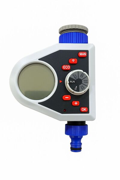 Rain مؤقت مياه رقمي للحديقة بشاشة LCD