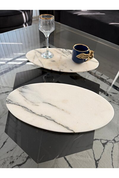 Mermery Marble Natural Stone Presentation Tray