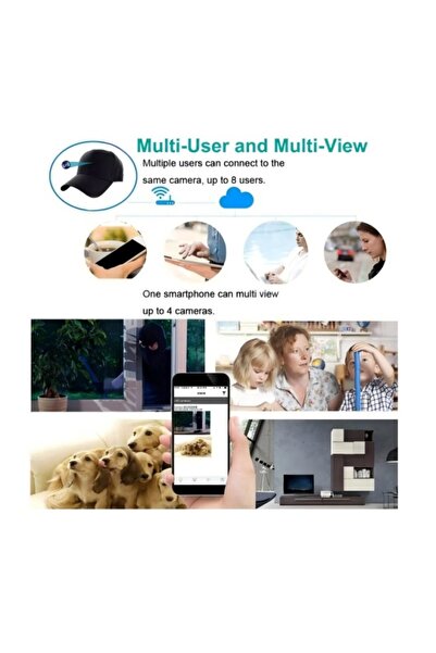 Calvin Klein Wi-Fi DIY mini camera, spy camera, features full HD 1080P and live streaming via app.
