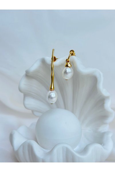 Nacre Pearl Maris Küpe
