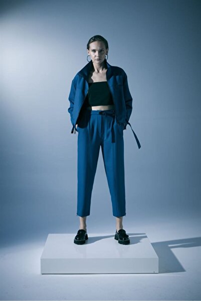 Naar Γυναικείο παντελόνι Carrot Cut μπλε κοβαλτίου 23271205