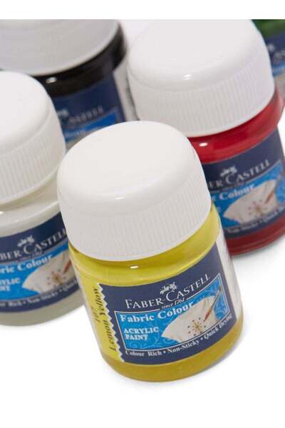 Faber Castell Faber-Castell Fabric Paints – 6-Piece Classic Range