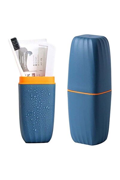 COOYA 3 in 1 Portable Business Travel Toothbrush Case,Suitable for Traveling, Camping, Daily Use