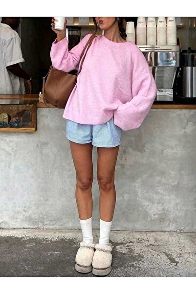 FAVORİST Soft Knitted Cotton Sweater