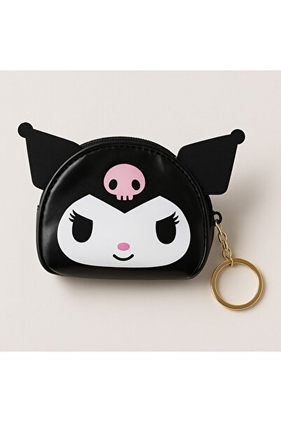 SeaBubbles Kuromi Children's Wallet Keychain Standard Black