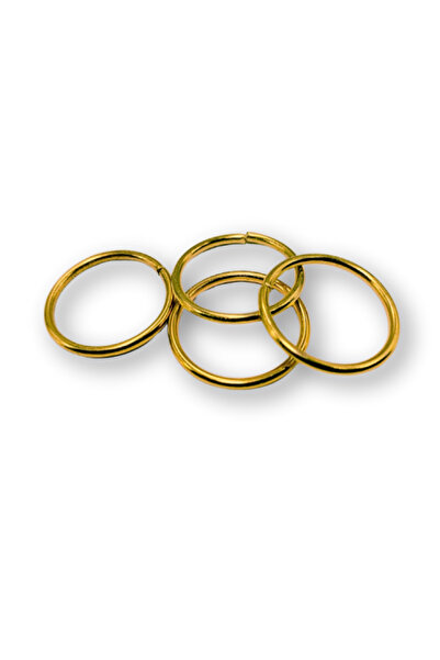 Gerenic حلقات مفاتيح ذهبى بدون سلسلة ( ميدالية )