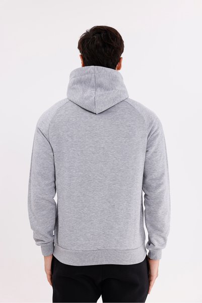Rowinger Raglan Sleeve Full Zipper Drawstring Hood Kangaroo Pocket Super Cotton Comfortable Fit Hooded Sweatshirt