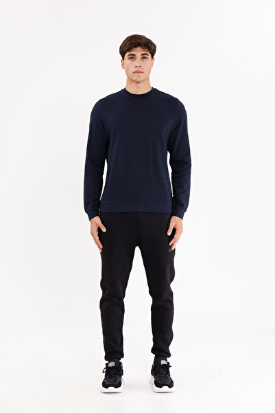 Rowinger سترة موسمي ذات سطح خلية النحل وياقة دائرية ومريحة ومزودة بأصفاد مطاطية