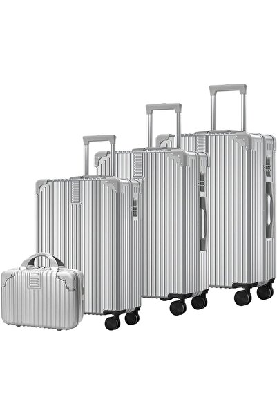 TRASSLE Luggage Sets, Expandable Hardshell Luggage, 4-piece (14/20/24/28)" Suitcase Sets