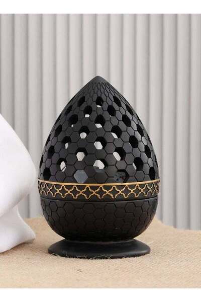 Radin Bakhoor Burner with Magnetic Cover - Resin Incense Burner for Oud & Fra...
