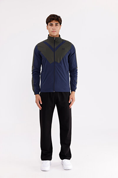 Rowinger Color block, lightweight, zippered comfort fit sports top