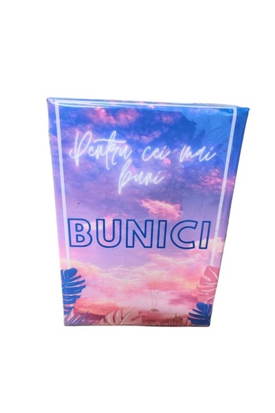 OEM Imprimeu pe pânză cu mesaj pentru cei mai buni bunici 25x35 cm
